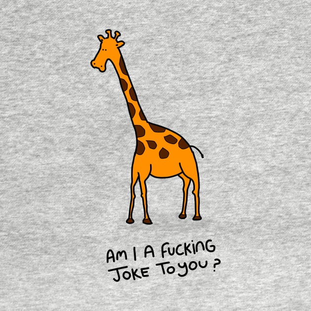 Grumpy Giraffe by grumpyanimals